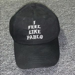 Yeezy adjustable bent bill hat